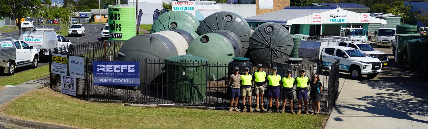 Water Tanks, Septic Systems and Pumps in Taree